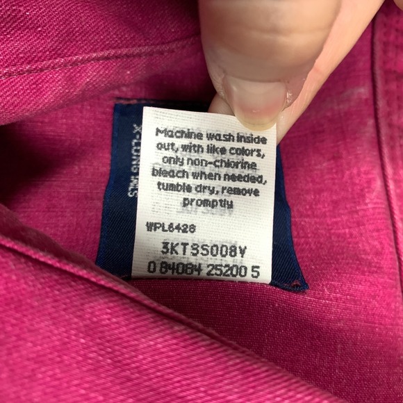 Vintage Wrangler Brushpopper Shirt Men's 19/37 Cowboy Striped VTG 80s 90s NWT - Picture 6 of 9